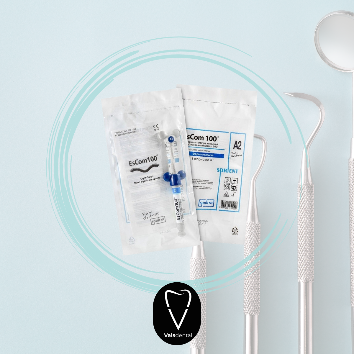 SPIDENT ESCOM 100 HİBRİT KOMPOZİT